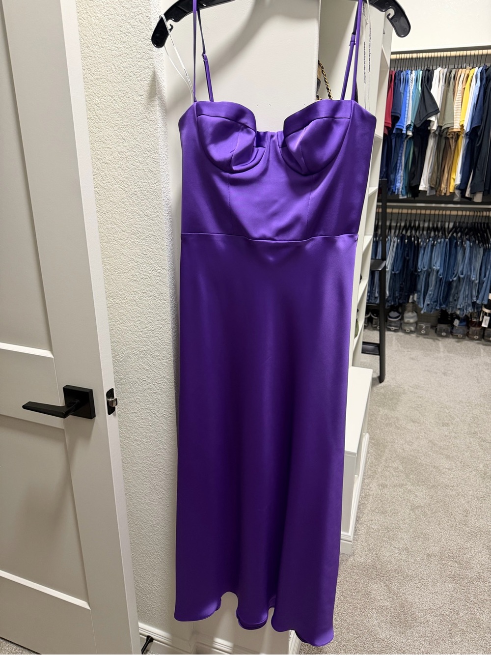 Katie May Flora Dress in Grape